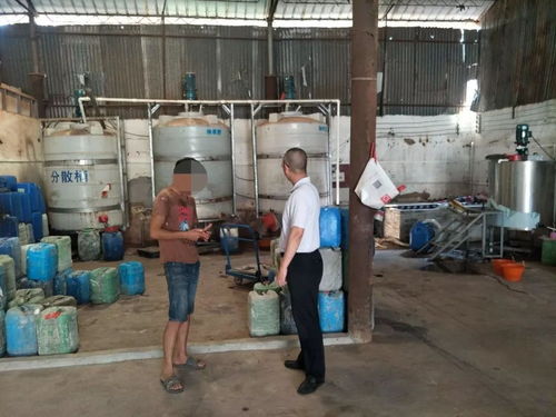 強(qiáng)制停電停產(chǎn) 大涌又查處兩間無證小型化工加工廠