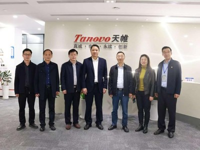 院領導帶隊赴中檢天帷調研交流，深化校企合作共促網安人才發展